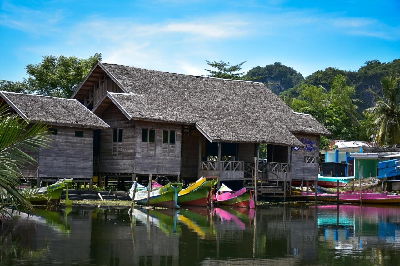 Kampoeng Karst Rammang Rammang Pension Kasijala Buitenkant foto
