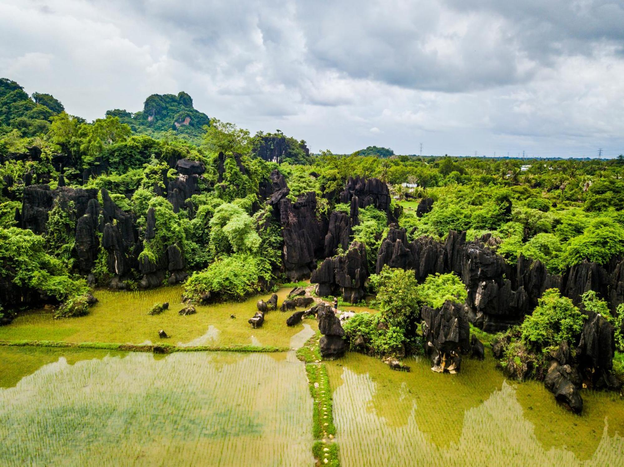 Kampoeng Karst Rammang Rammang Pension Kasijala Buitenkant foto